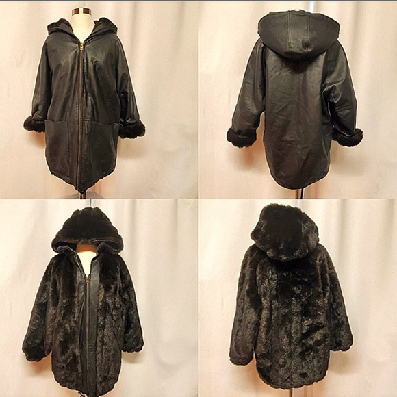 Leather Jacket, Luxurious Quality, Leather Reversible Jacket. - Picture 9 of 13